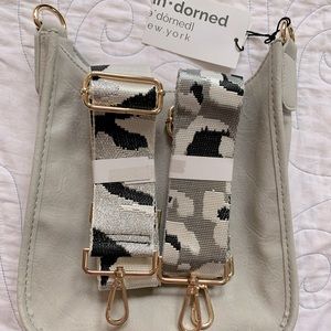 Vegan Leather Messenger Bag